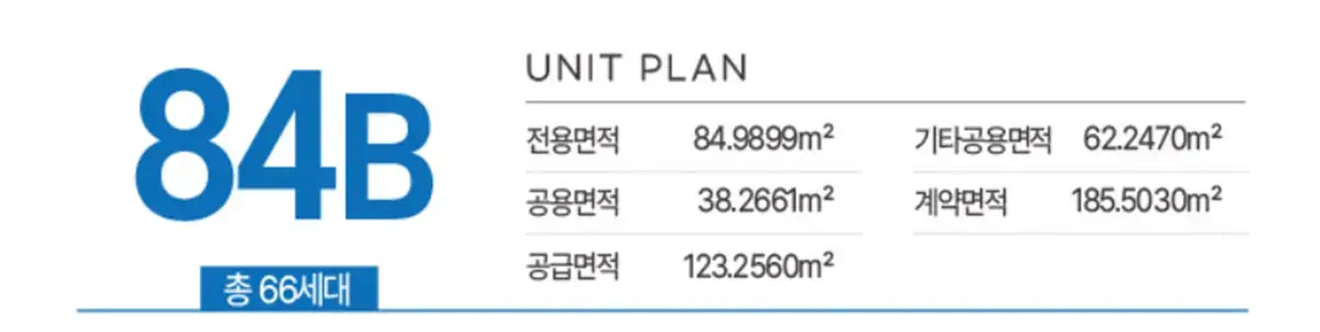 군산 경장동 중해마루힐 84Btype 세대수